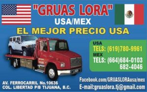 Grúas en Baja California